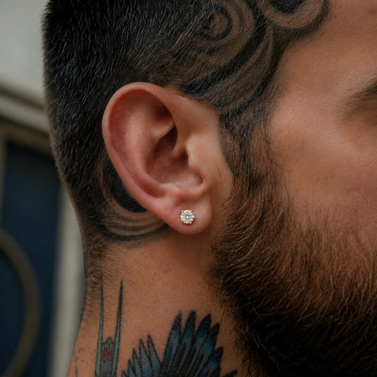 Coren Diamond Mens Stud