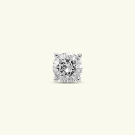Draven Solitaire Diamond Mens Stud