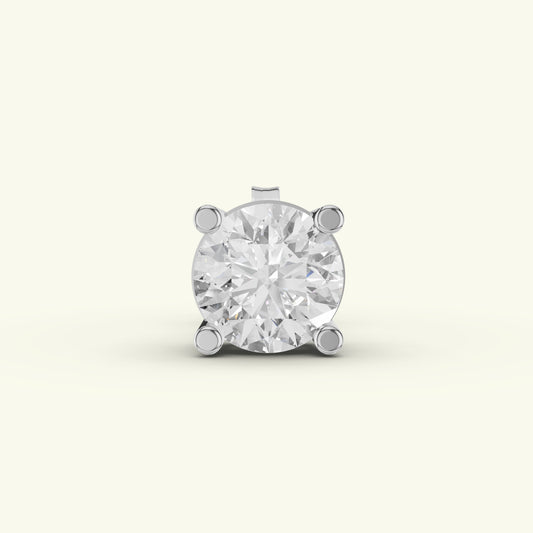 Draven Solitaire Diamond Mens Stud