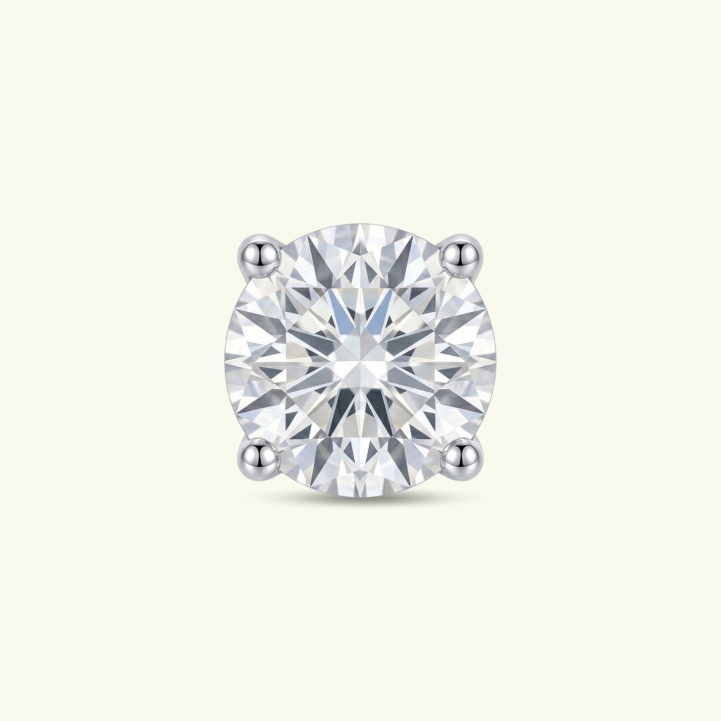Kaldor Solitaire Diamond Mens Stud
