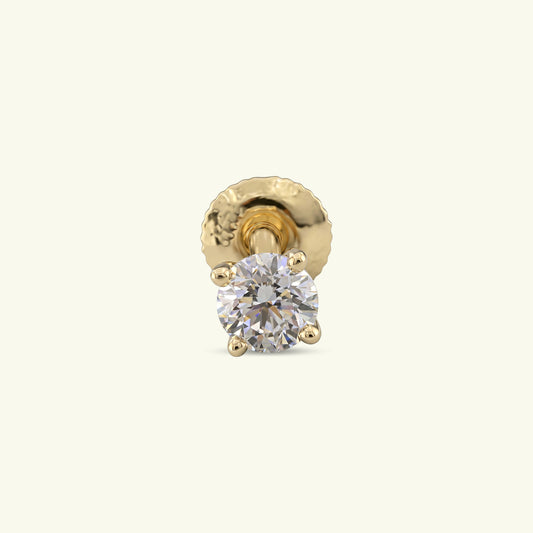 Elaris Halo Diamond Earrings