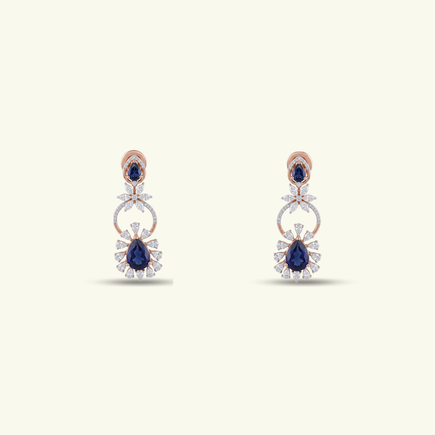 Cyrine Diamond Chandelier Earring