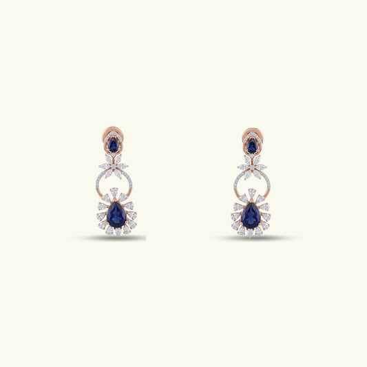 Cyrine Diamond Chandelier Earring