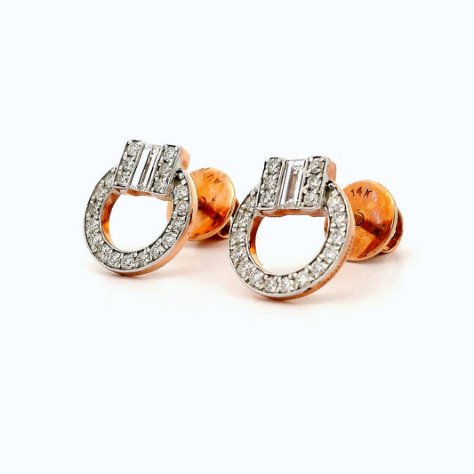 Seyla Diamond Stud Earrings