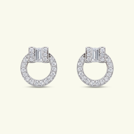 Seyla Diamond Stud Earrings