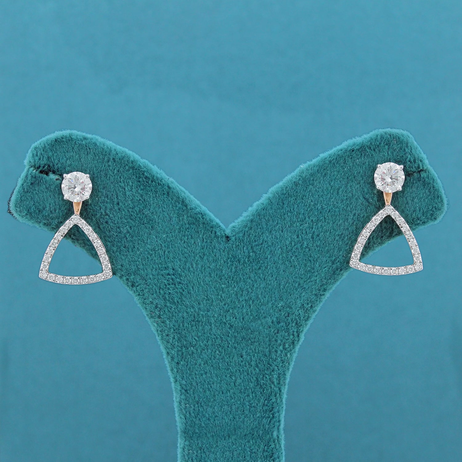 Velaine Diamond Drop Earring