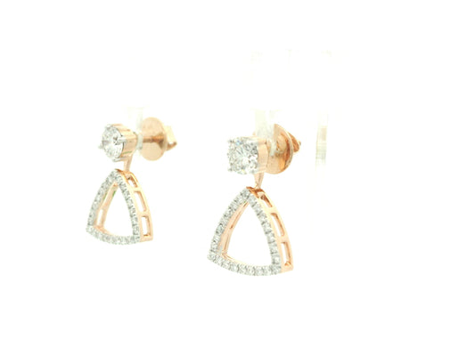Velaine Diamond Drop Earring