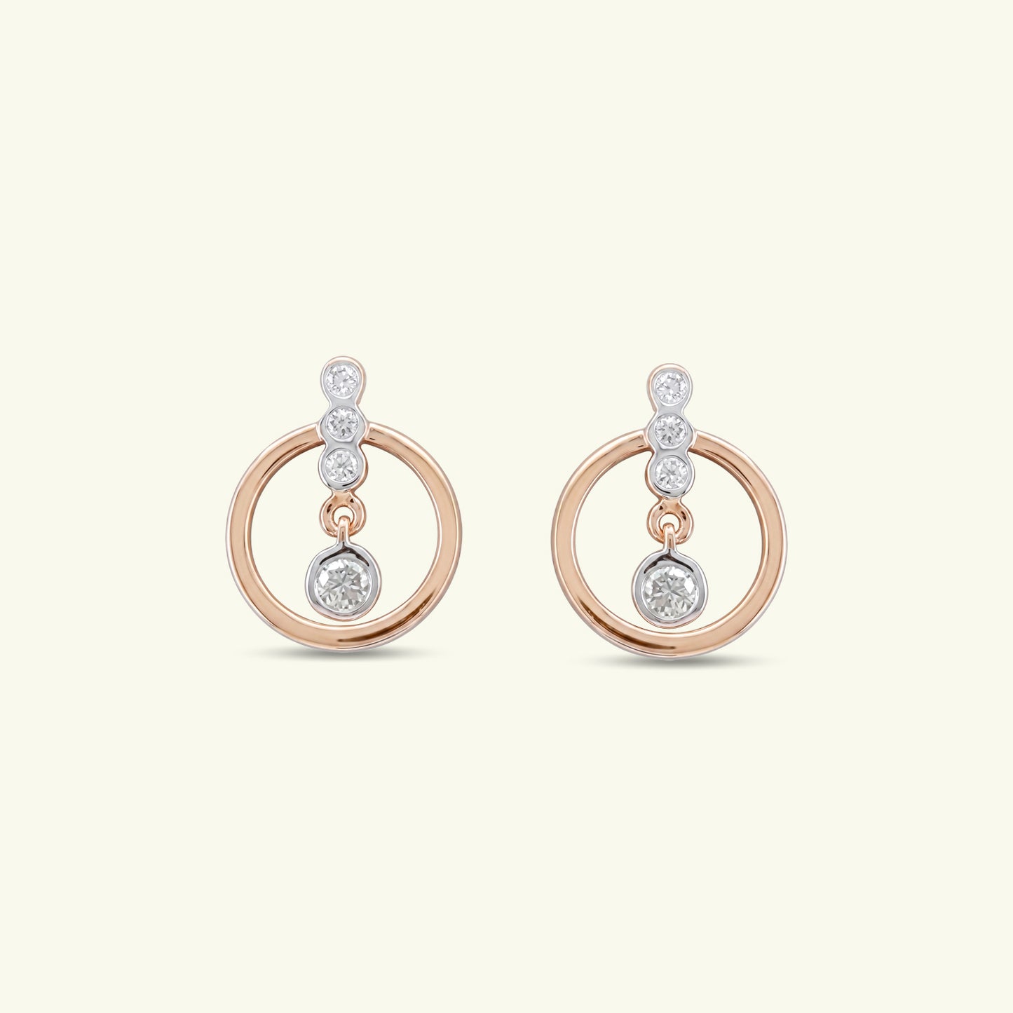 Lunira Diamond Stud Earrings