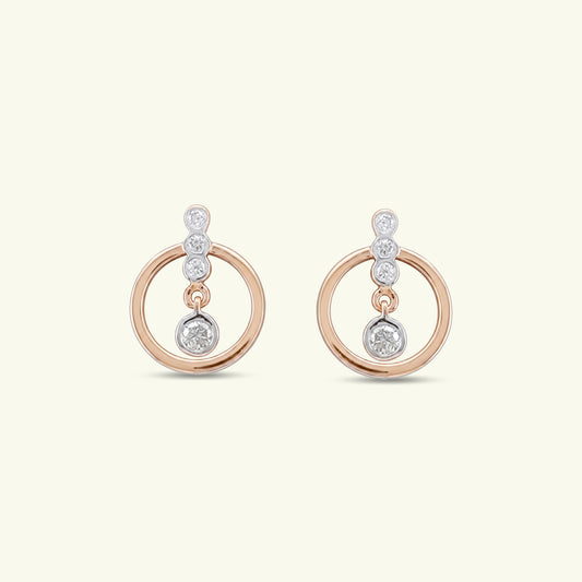 Lunira Diamond Stud Earrings