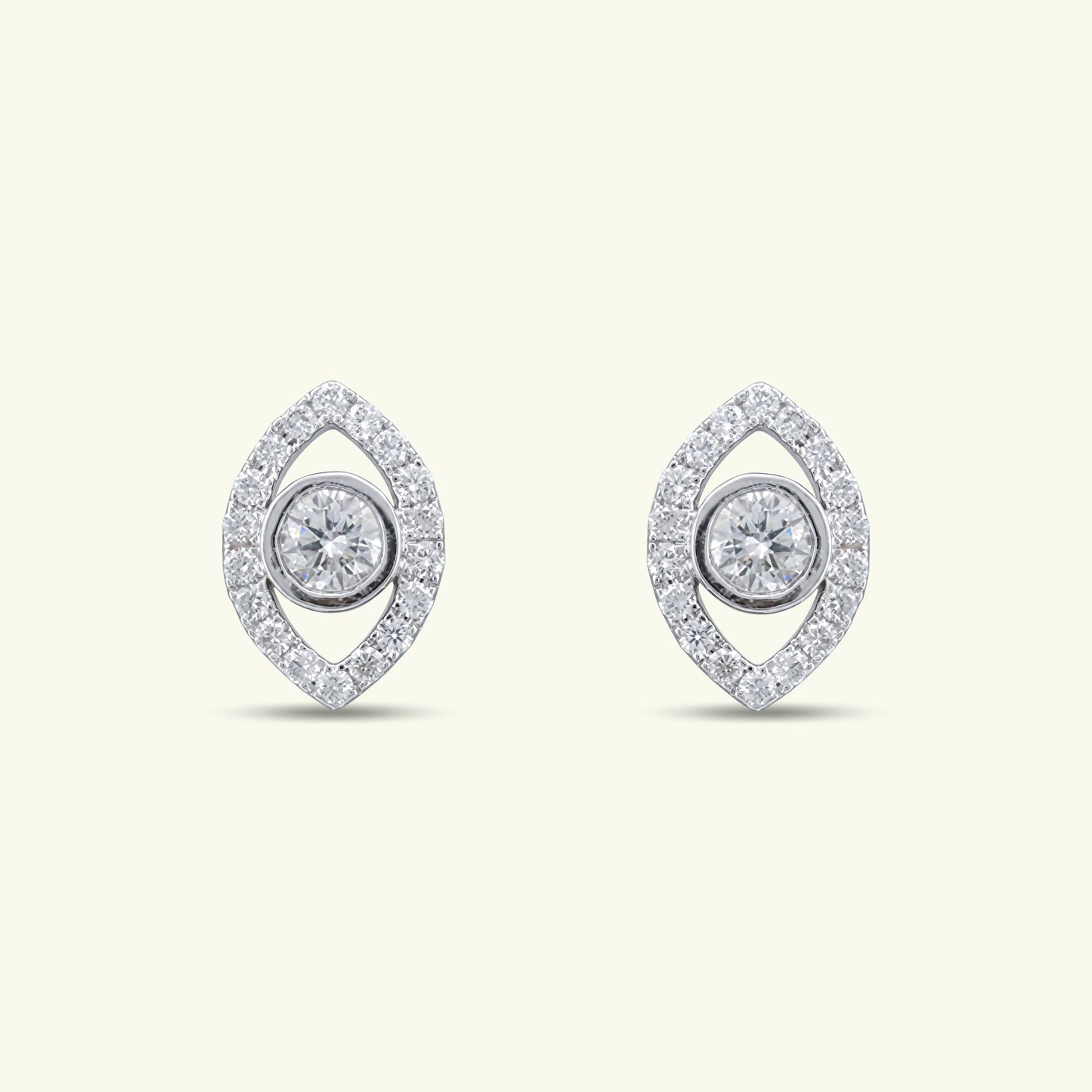 Elaren Diamond Stud Earrings