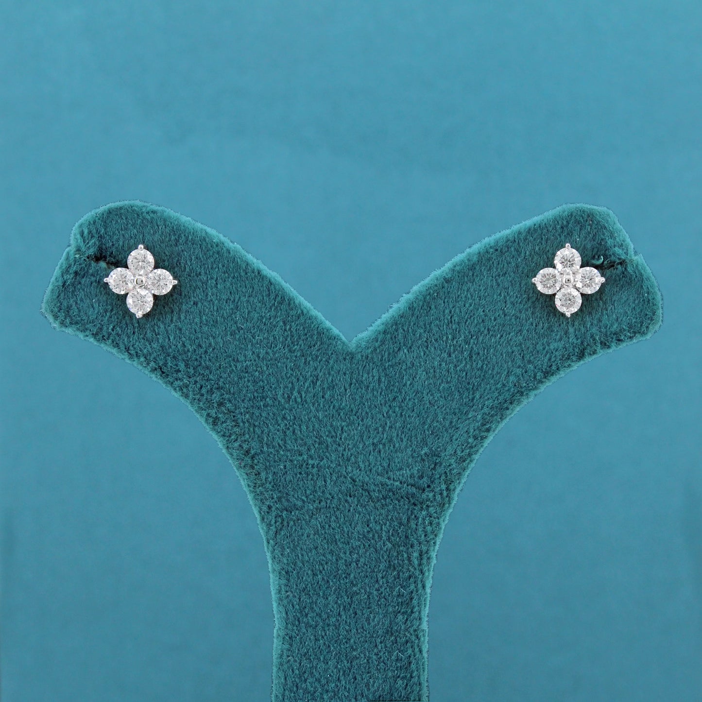 Miriva Diamond Stud Earrings