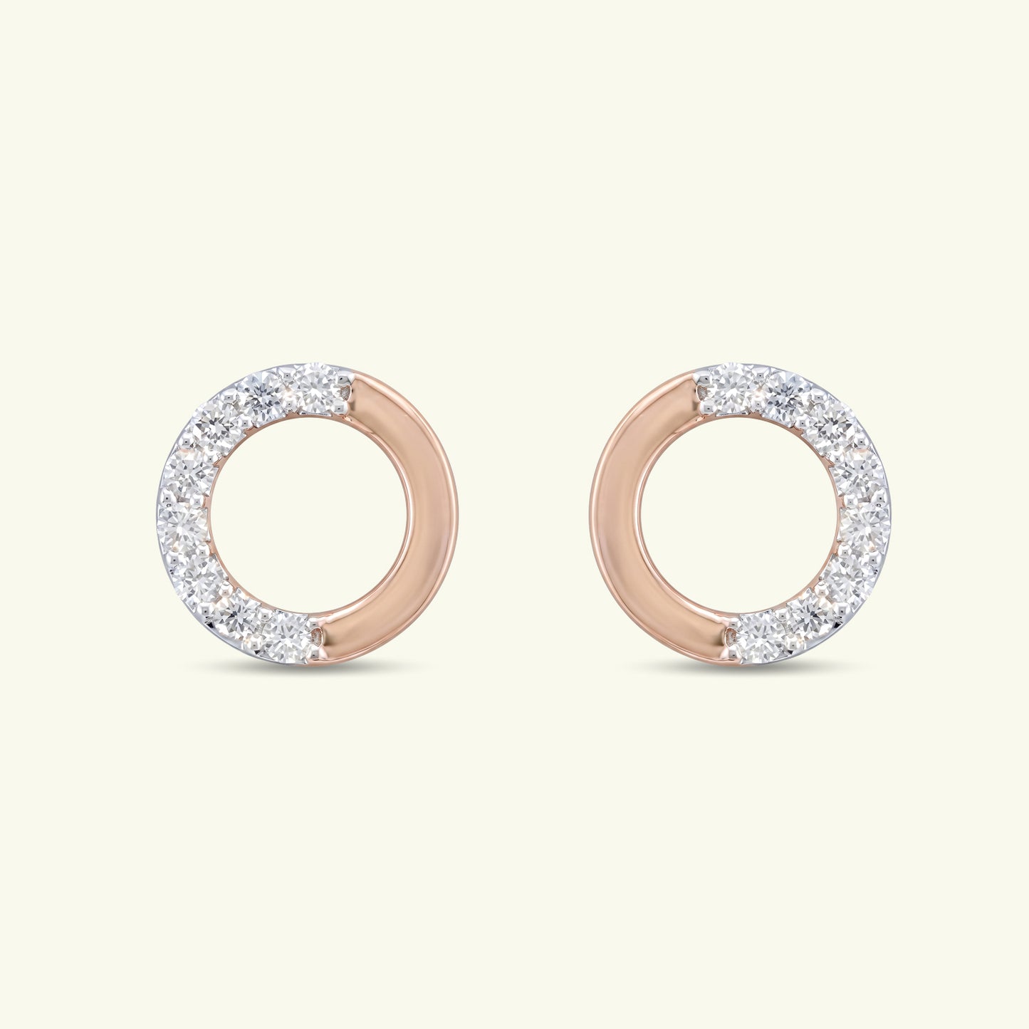 Solune Diamond Stud Earrings