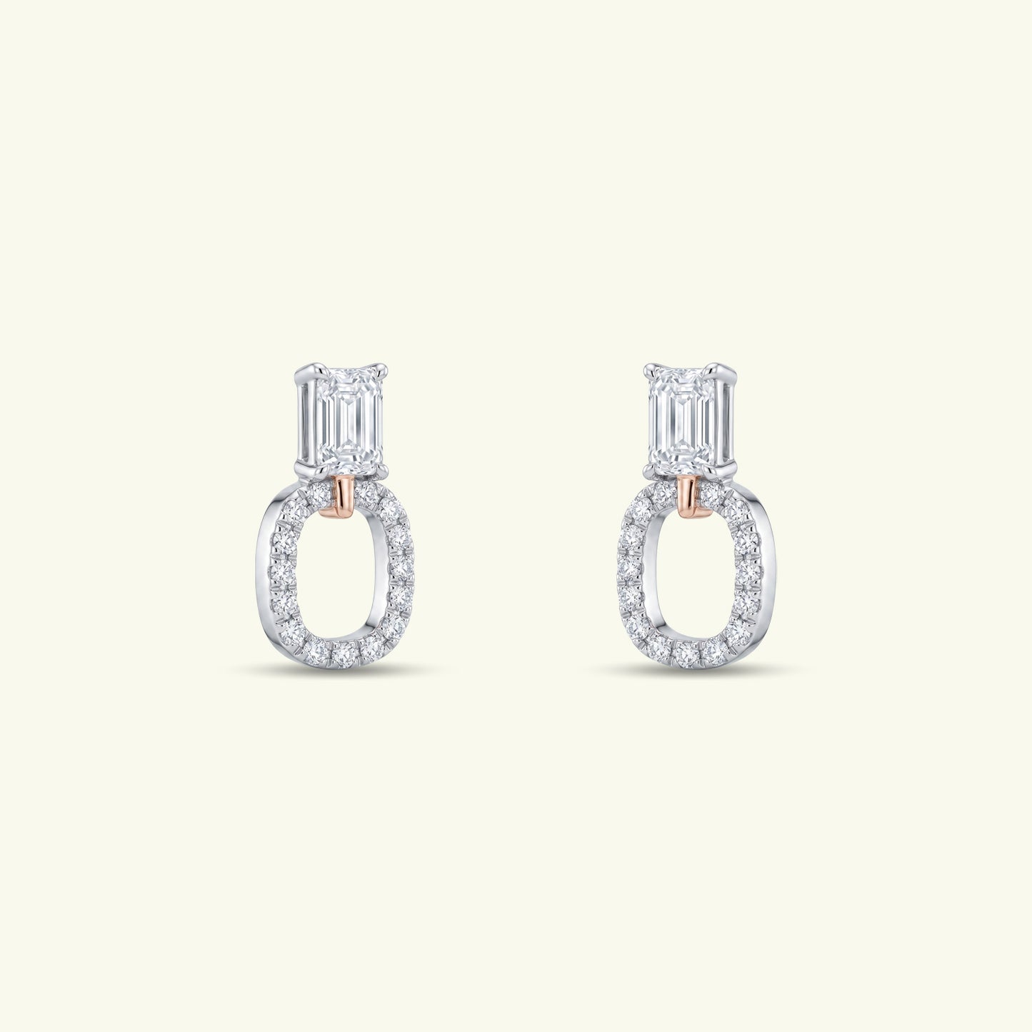 Nirel Diamond Stud Earrings