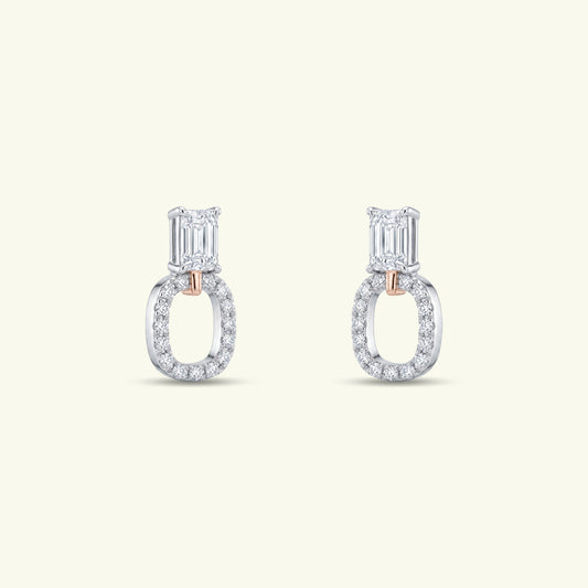 Nirel Diamond Stud Earrings