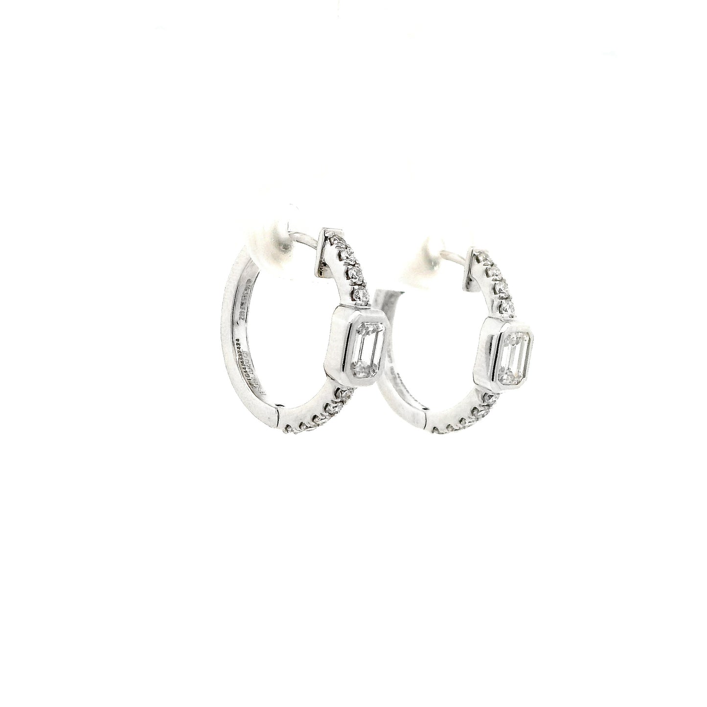 Alitha Diamond Hoop Earrings