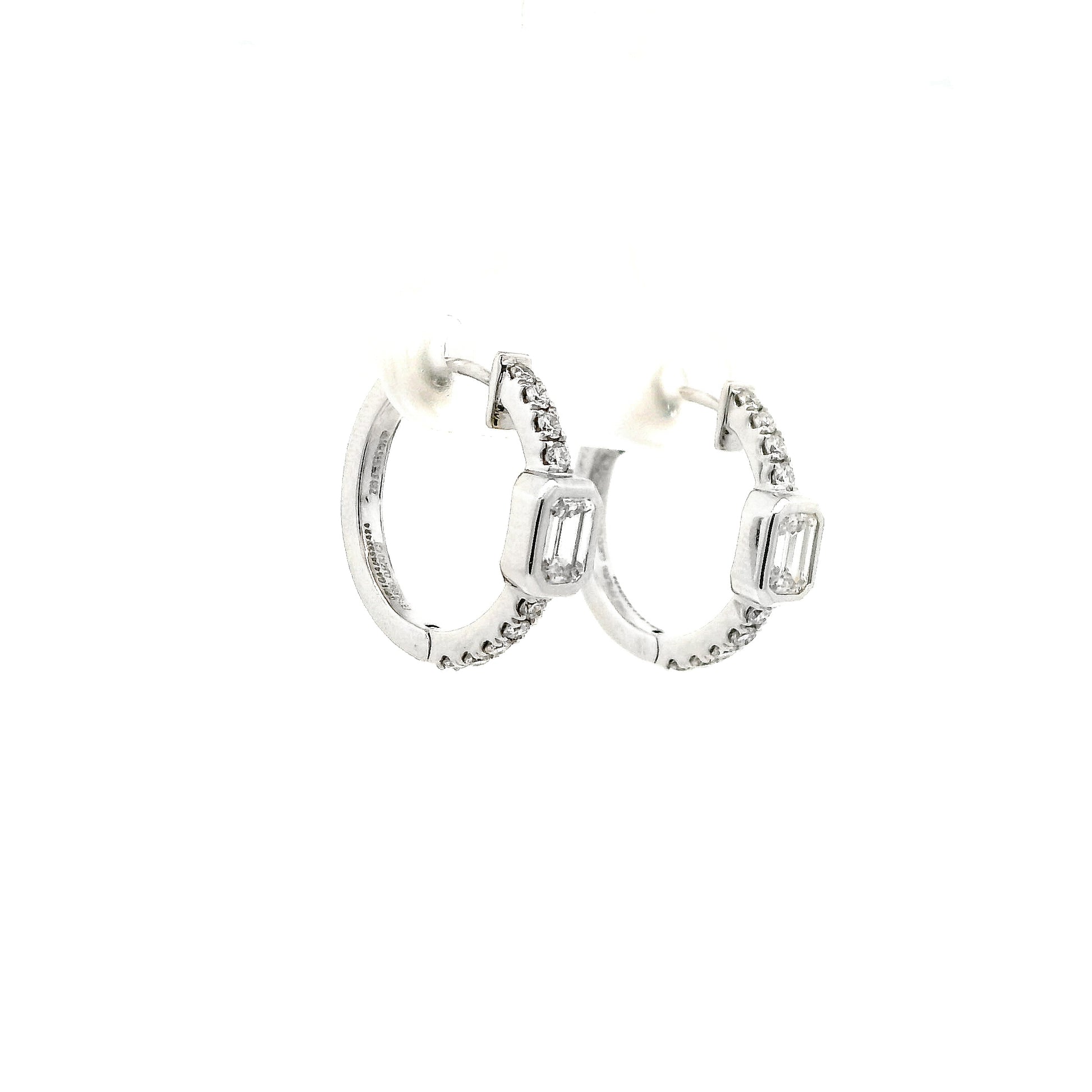 Alitha Diamond Hoop Earrings