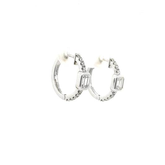Alitha Diamond Hoop Earrings
