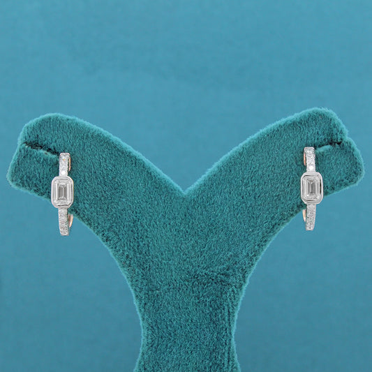 Alitha Diamond Hoop Earrings
