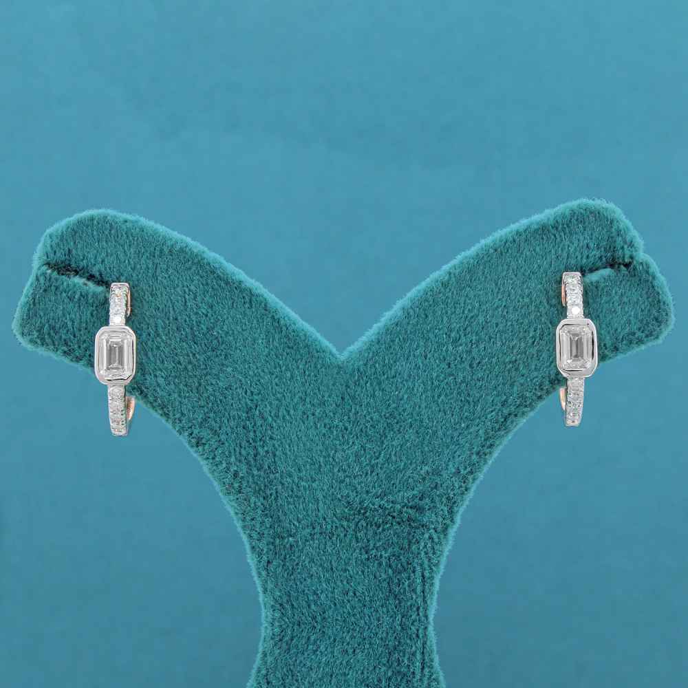 Alitha Diamond Hoop Earrings