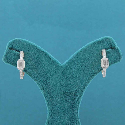 Alitha Diamond Hoop Earrings