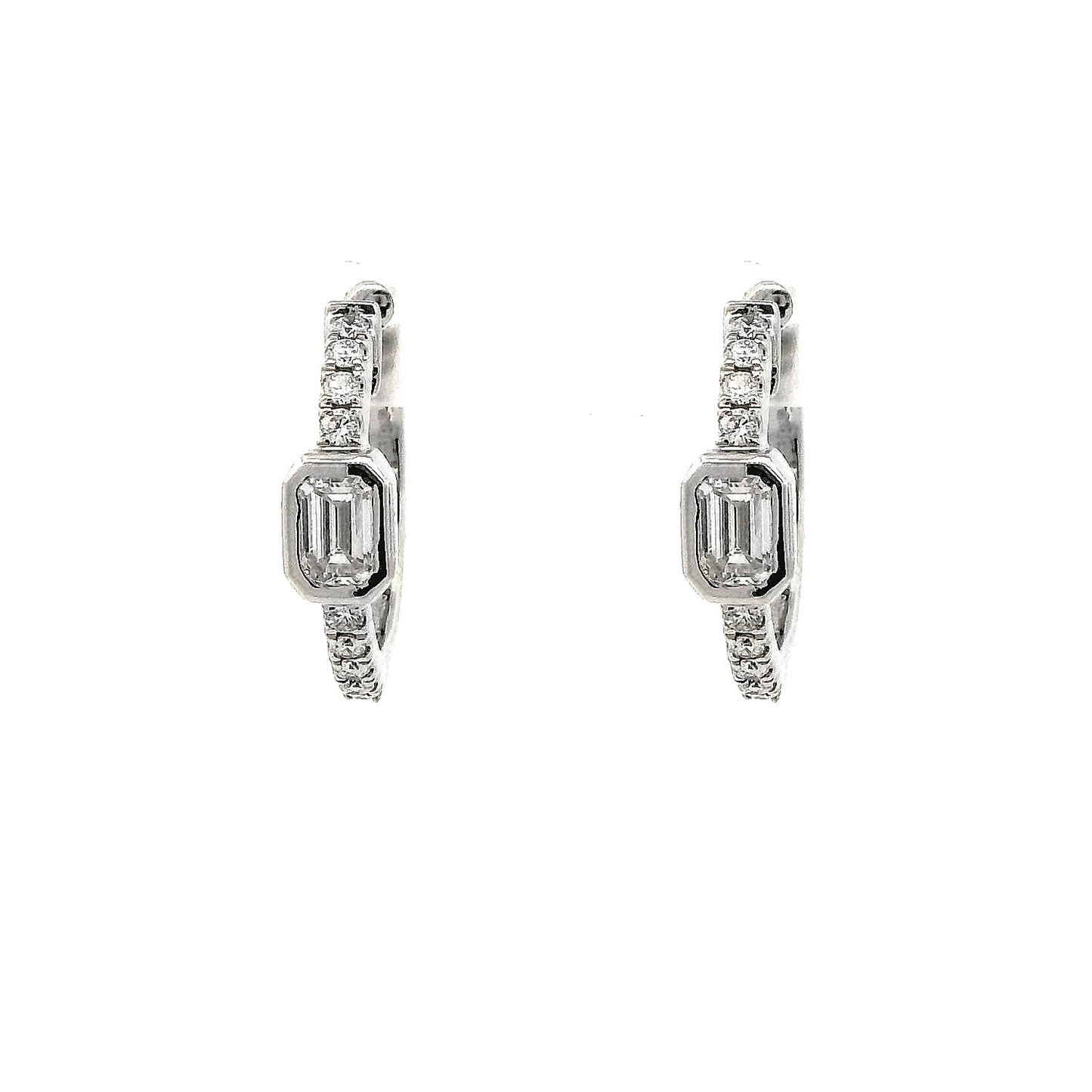 Alitha Diamond Hoop Earrings