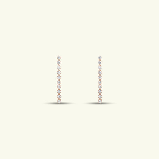 Cerelis Diamond Drop Earring