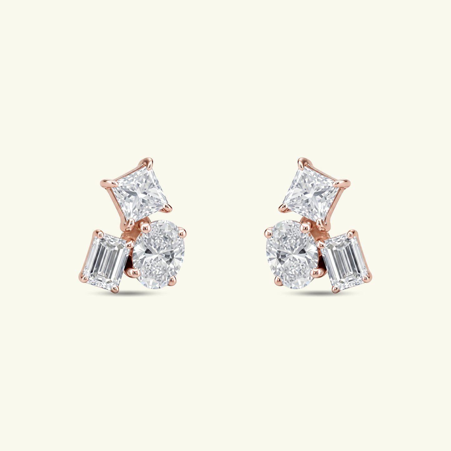 Kariel Diamond Stud Earrings