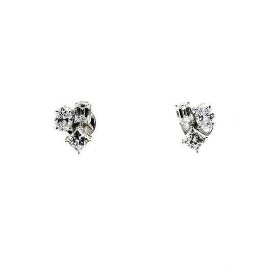 Kariel Diamond Stud Earrings