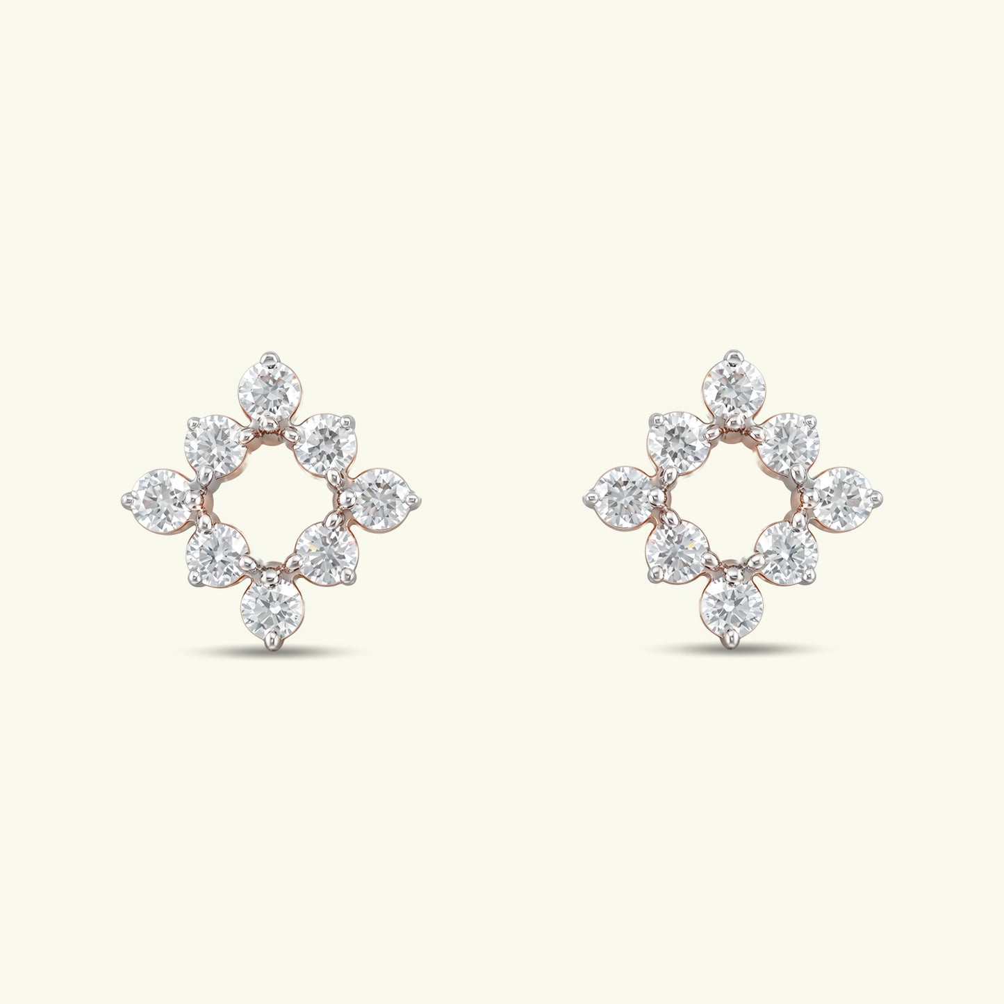 Coriel Diamond Stud Earrings
