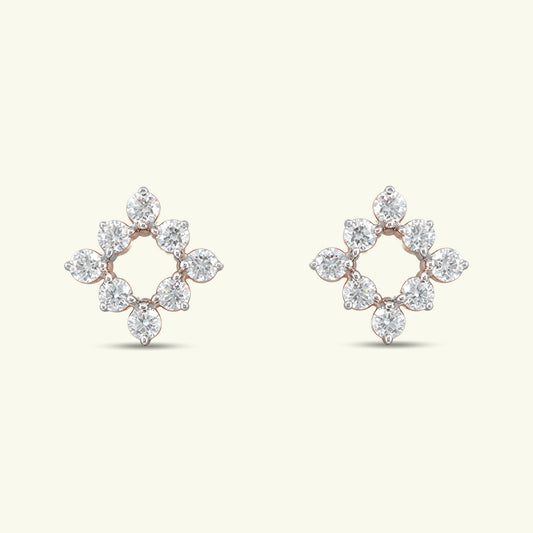 Coriel Diamond Stud Earrings
