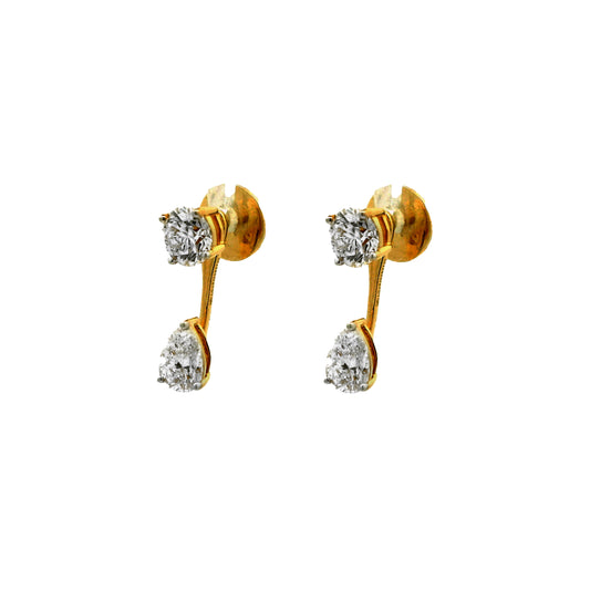 Ysolde Diamond Drop Earring