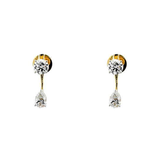 Ysolde Diamond Drop Earring
