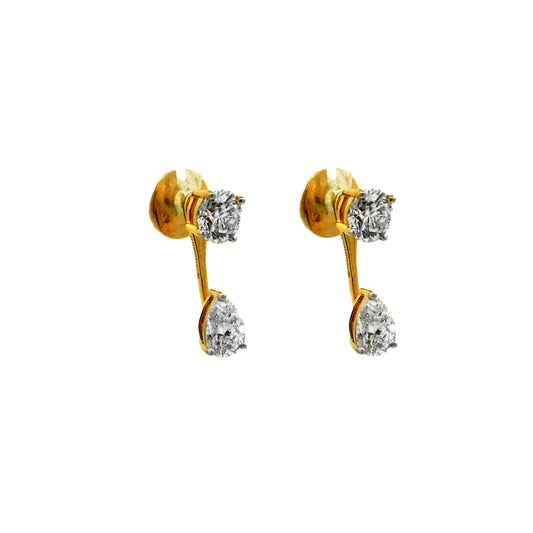 Ysolde Diamond Drop Earring