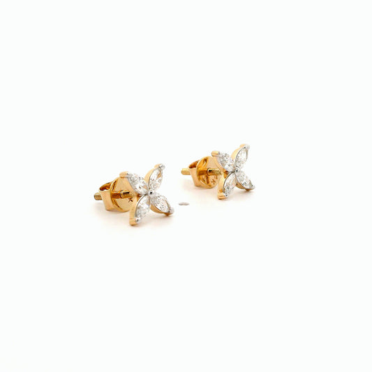 Melin Diamond Stud Earrings