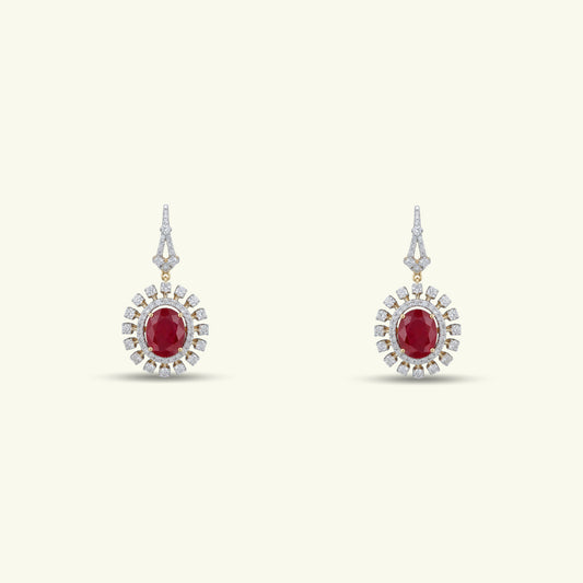 Olera Diamond Chandelier Earring