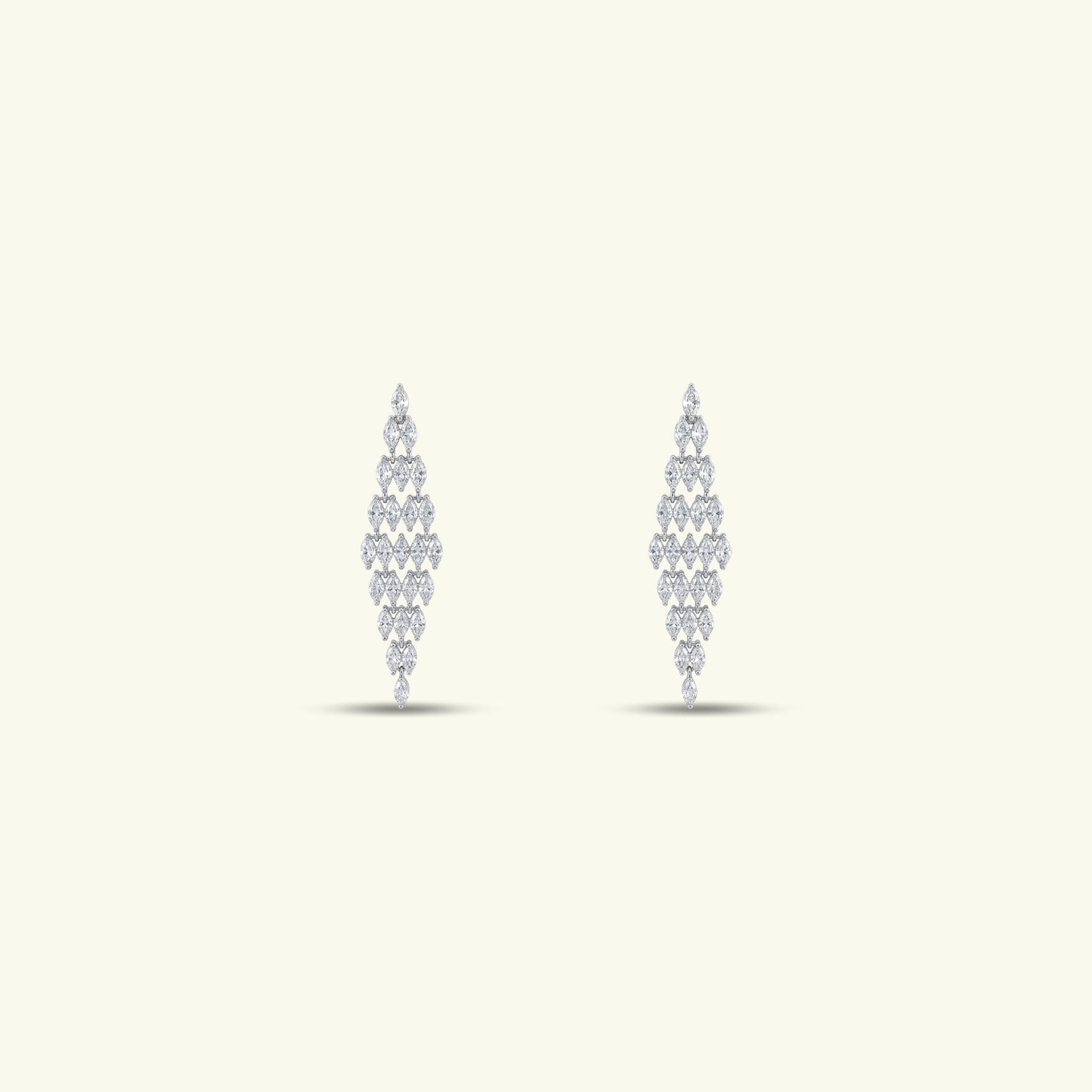 Aurel Diamond Chandelier Earring