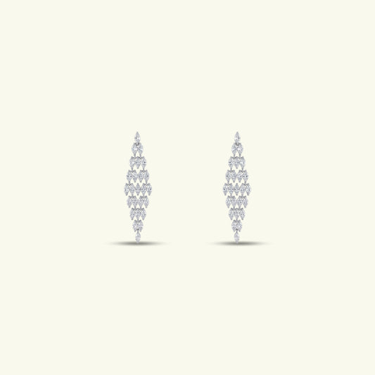 Aurel Diamond Chandelier Earring