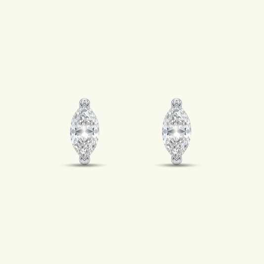 Orielle Solitaire Diamond Stud Earrings