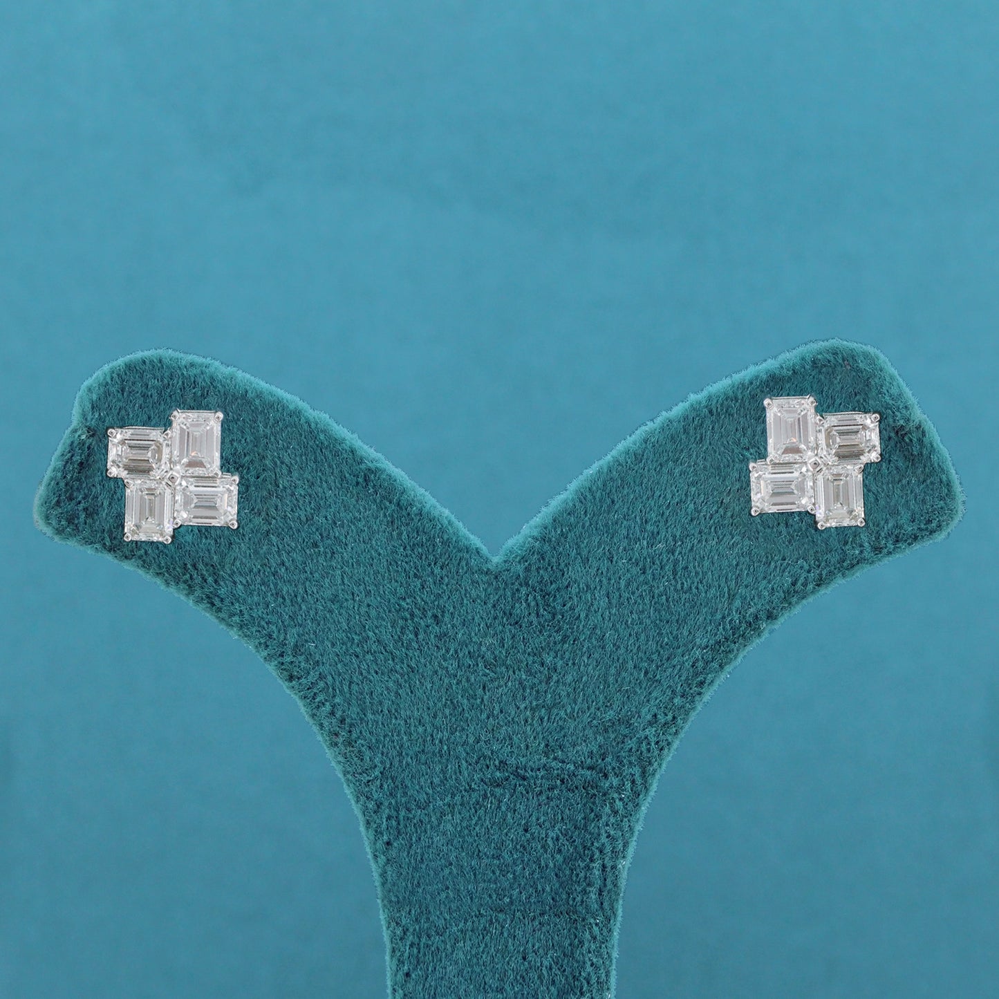 Caela Diamond Stud Earrings