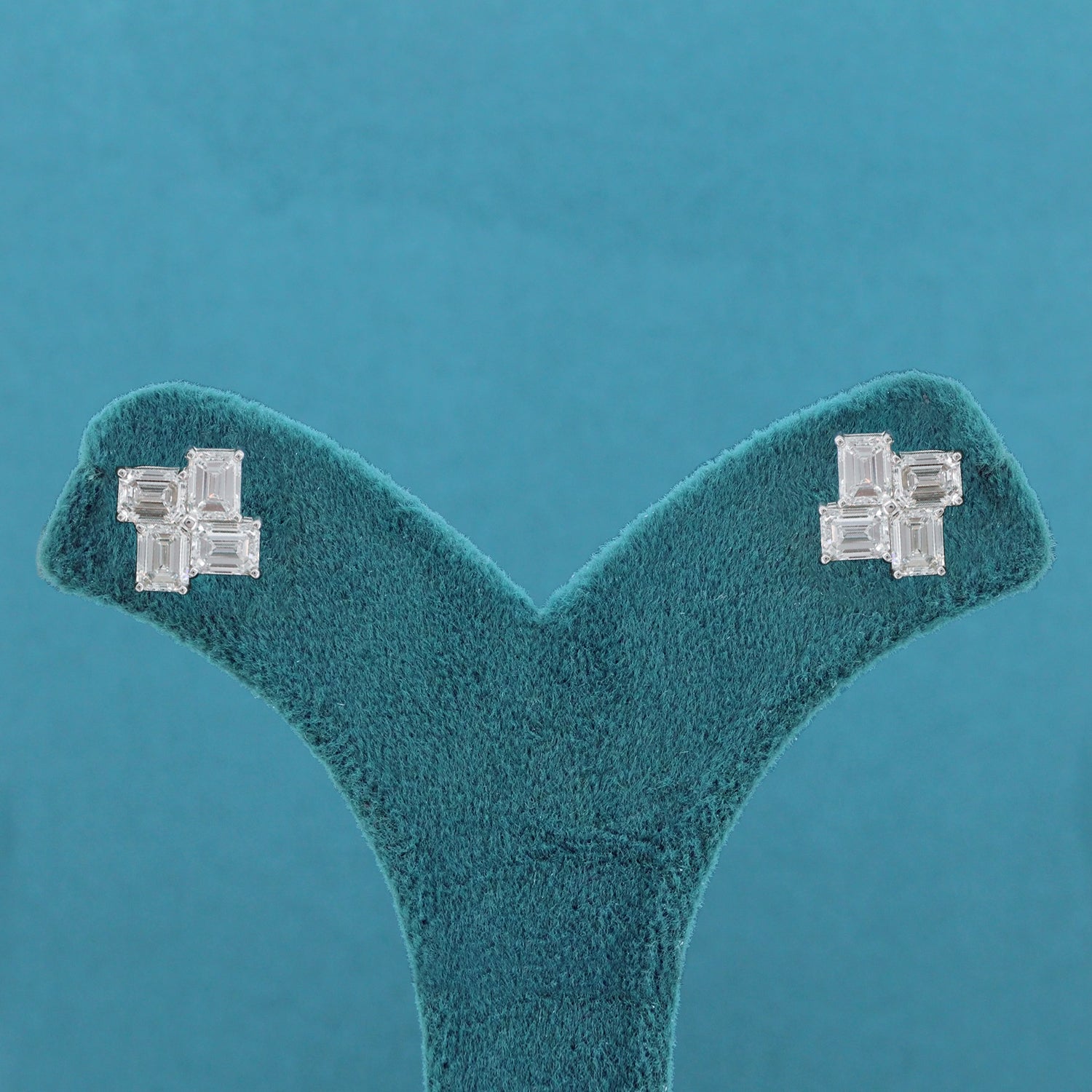 Caela Diamond Stud Earrings