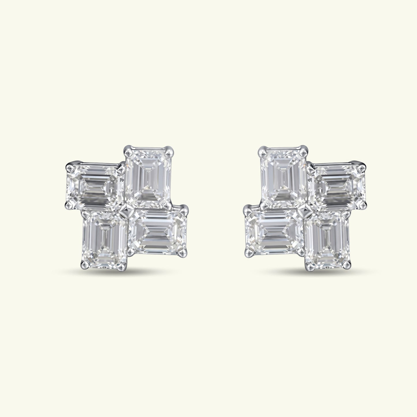 Caela Diamond Stud Earrings