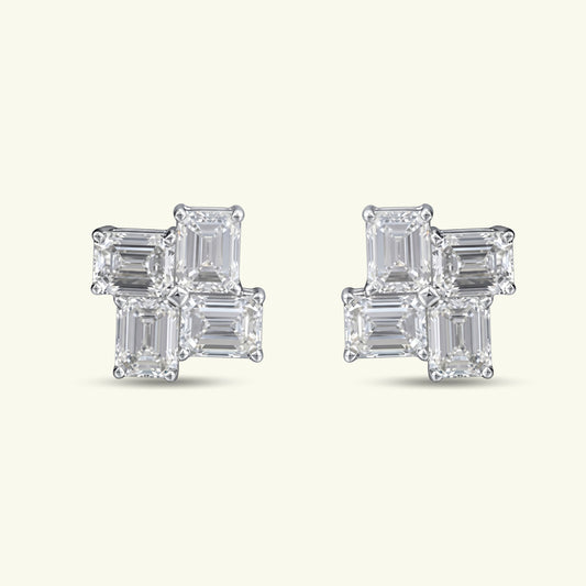 Caela Diamond Stud Earrings