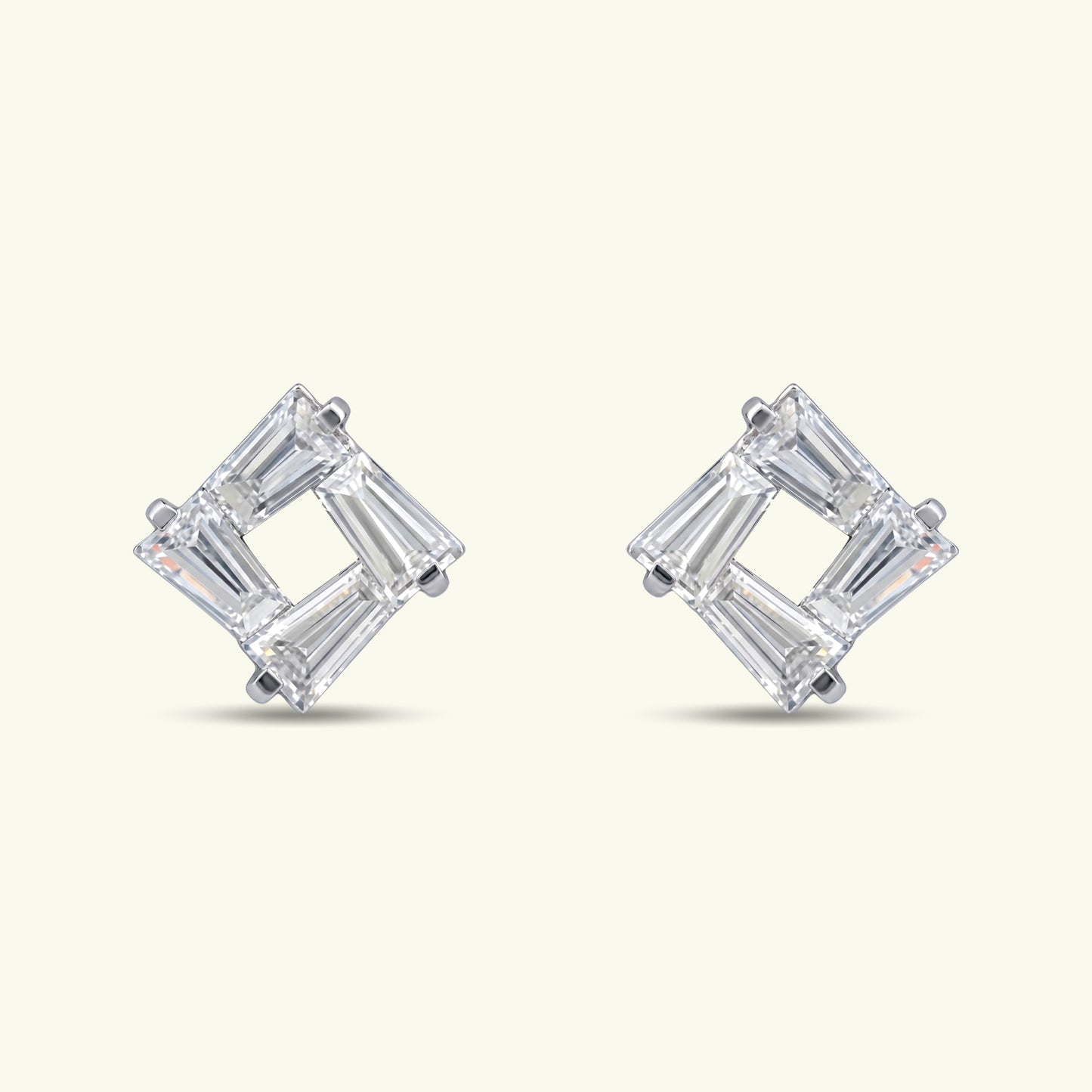 Selune Diamond Stud Earrings