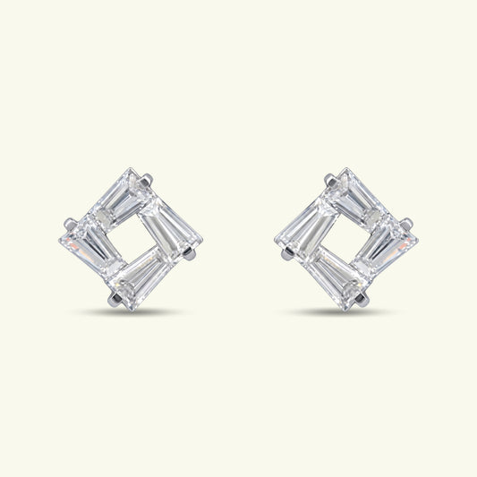 Selune Diamond Stud Earrings