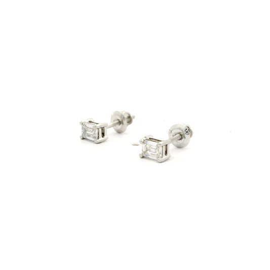 Thalen Solitaire Diamond Stud Earrings
