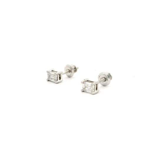 Thalen Solitaire Diamond Stud Earrings