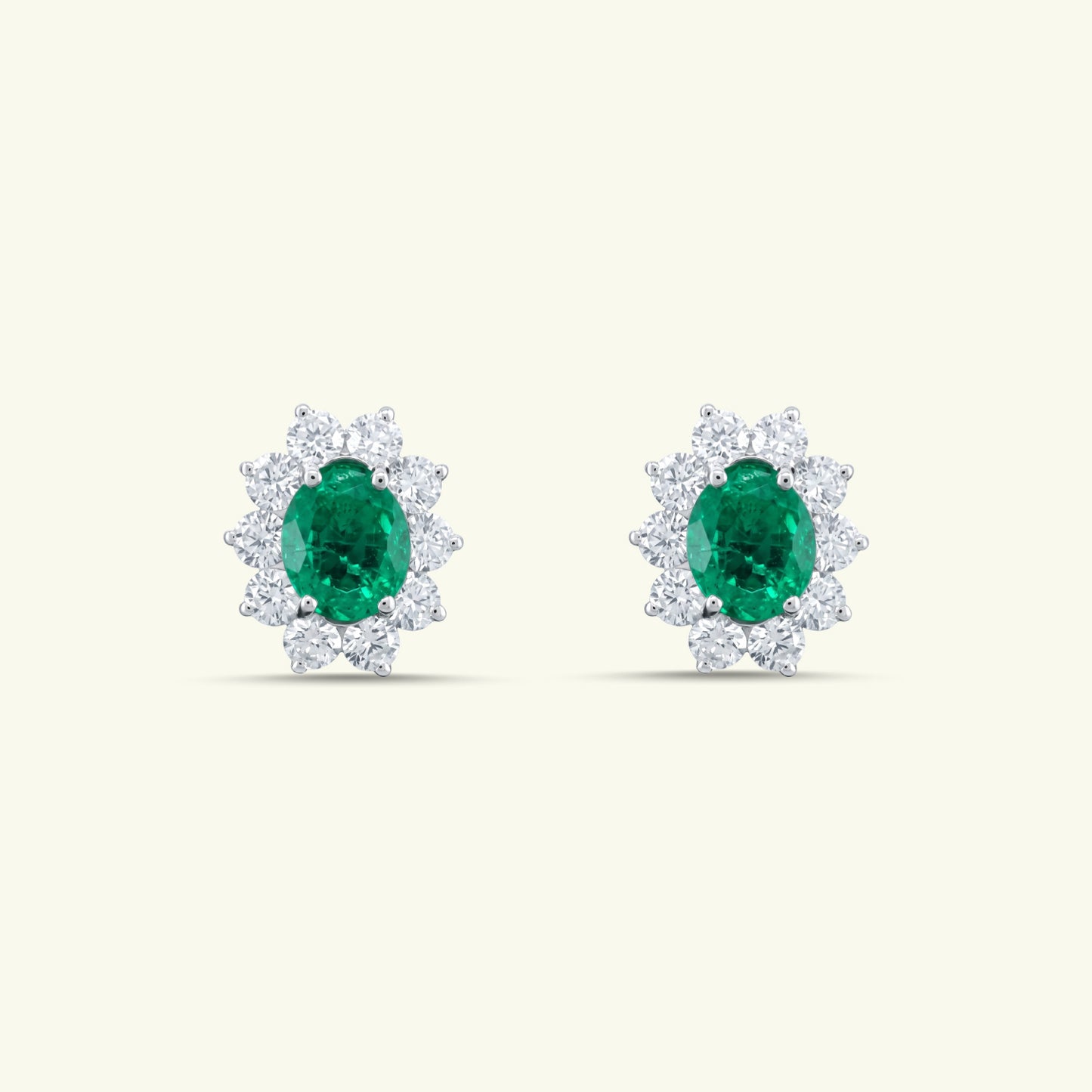 Ariena Coloured Diamond Stud Earrings