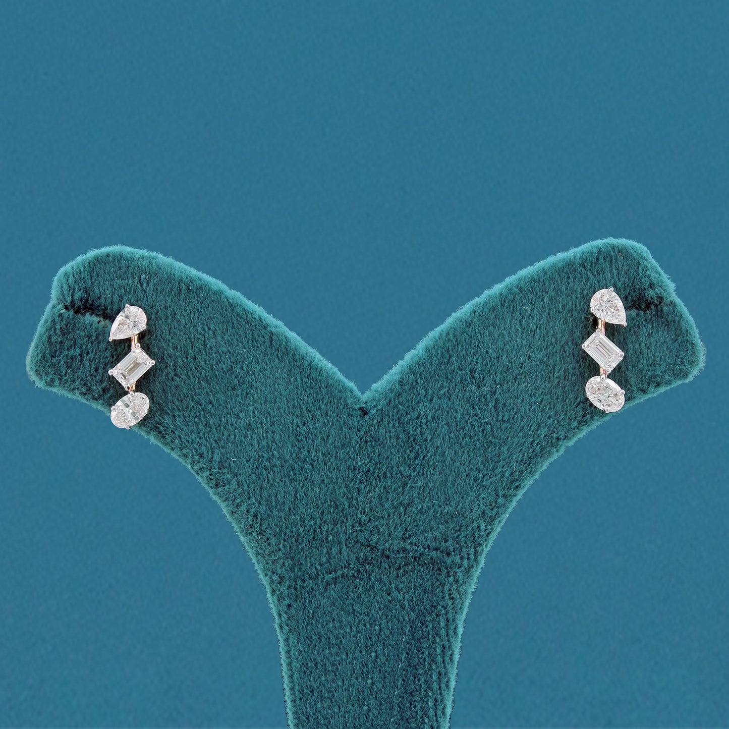 Meriel Diamond Hoop Earrings