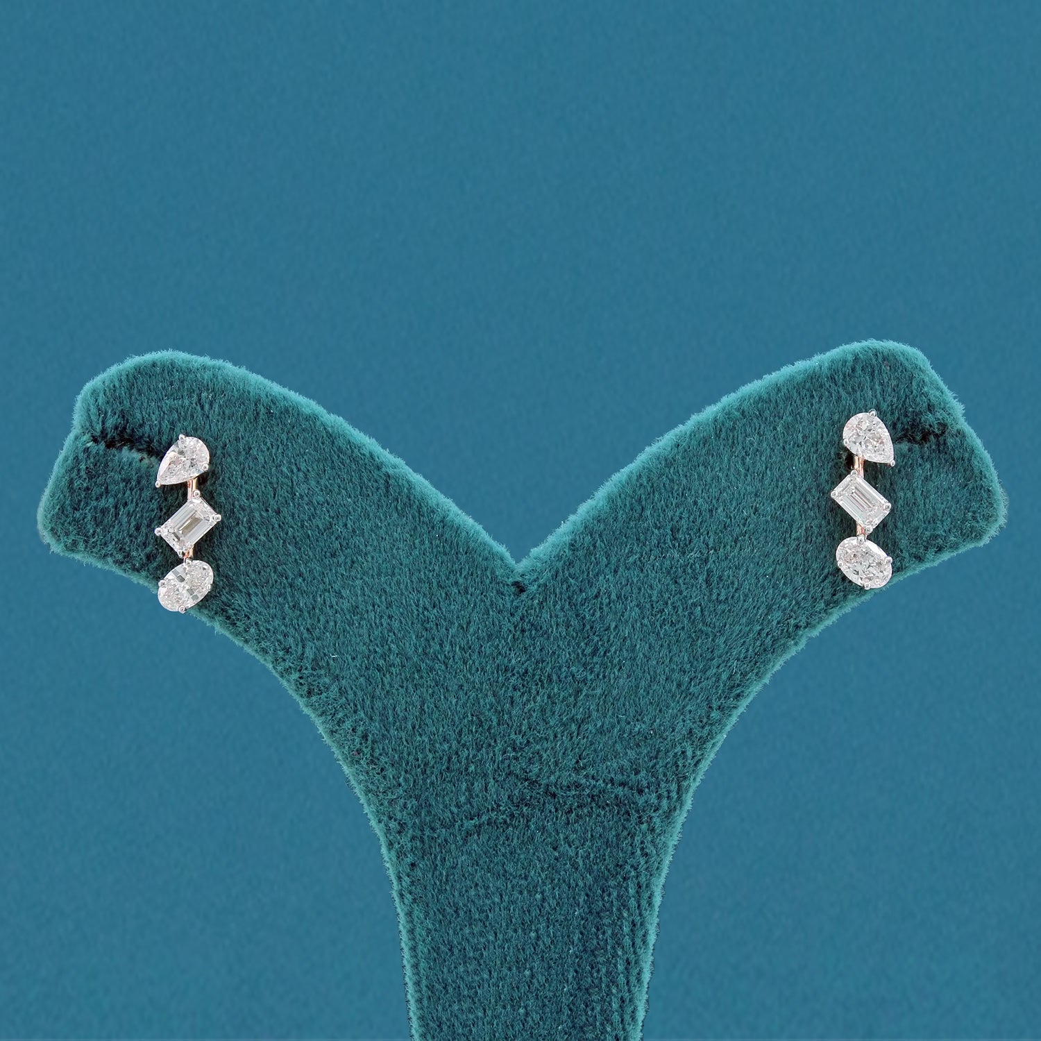 Meriel Diamond Hoop Earrings