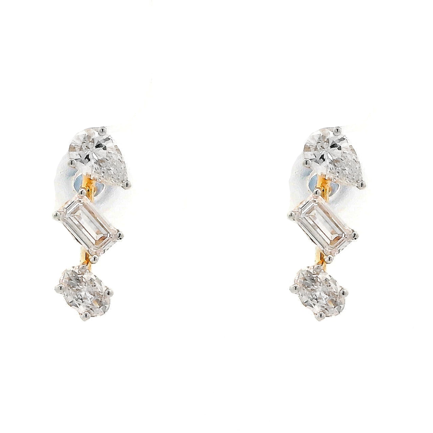 Meriel Diamond Hoop Earrings